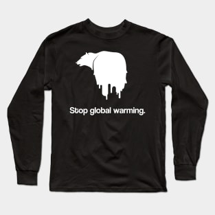 Stop Global Warming | Polar Bear Of Climate Change Long Sleeve T-Shirt